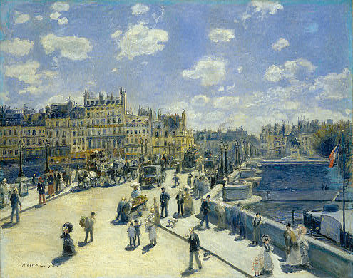 Pont Neuf por Pierre-Auguste Renoir
