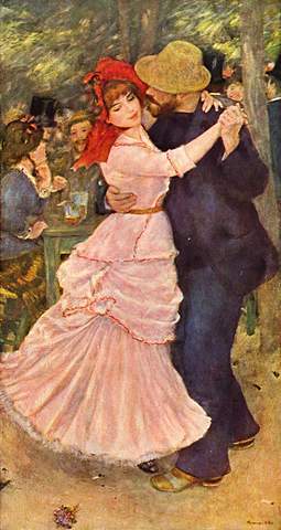 Baile en Bougival Por Pierre-Auguste Renoir