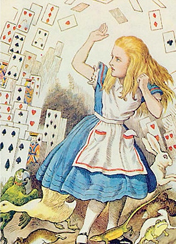 Second story of Alice's adventures