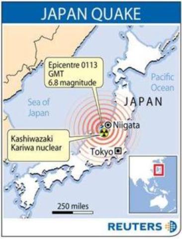 Japanese earthquake