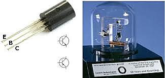 transitores y circuitos impresos o chips