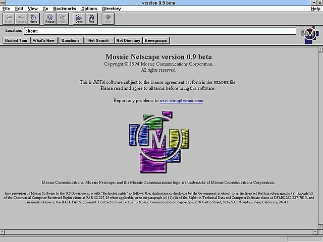 Aparición primeros navegadores