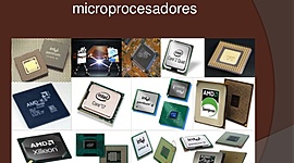 Timeline: evolución microprocesadores.