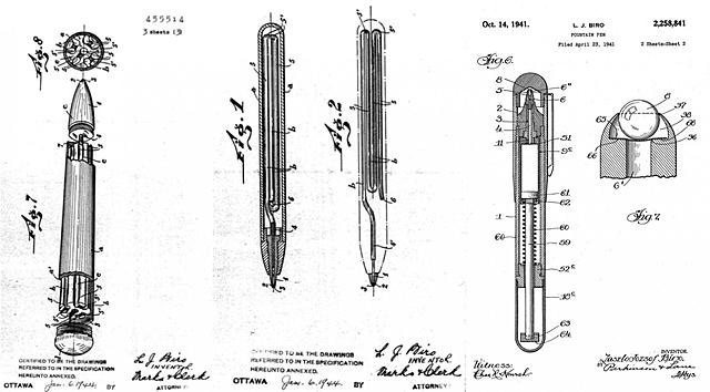 Első működő golyóstoll