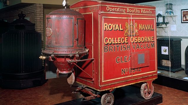 A jól működő porszívó