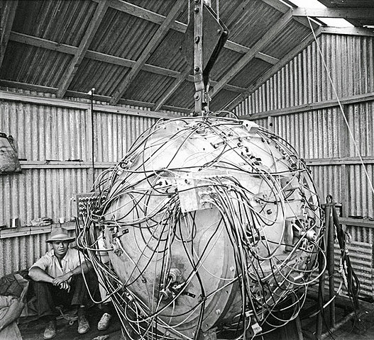 First atomic bomb