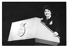 1982 - First Female National FFA President1982