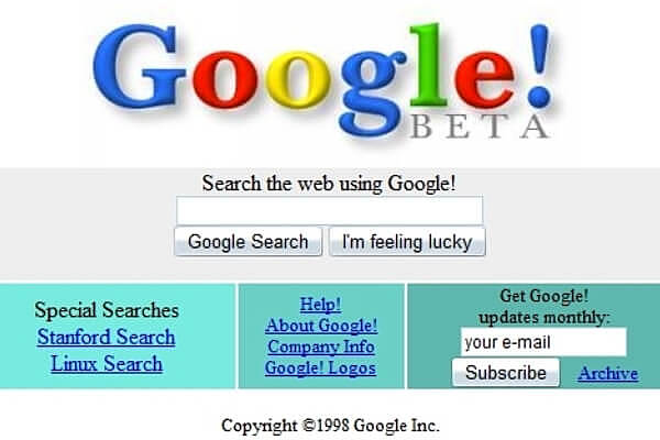 Nace el buscador Google