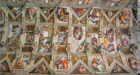 Michelangelo paints the Sistine Chapel