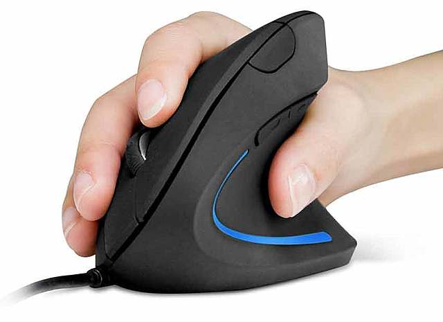 El ratón ergonómico