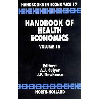 Publicación del libro “Handbook of Heatlh Economics. Culyer y Newhouse.