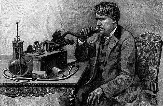 Edison tökéletesítette a telefont