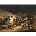Cuadro de Francisco Goya (1814),  que representa, el levantamiento popular contra los franceses en