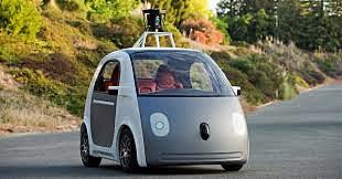 Google lanza el primer auto que se maneja solo