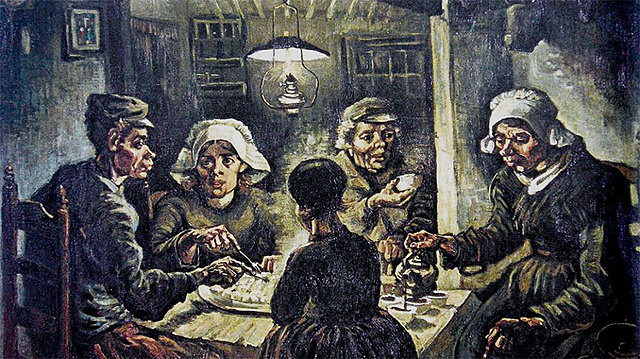Los Comedores de Patatas Por Vincent Van Gogh