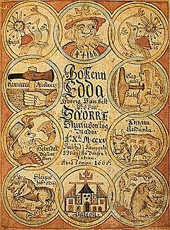 THE MATERIAL OF THE EDDAS, TAKING SHAPE IN ICELAND, DERIVES FROM EARLIER SOURCES IN NORWAY, BRITAIN AND BURGUNDY