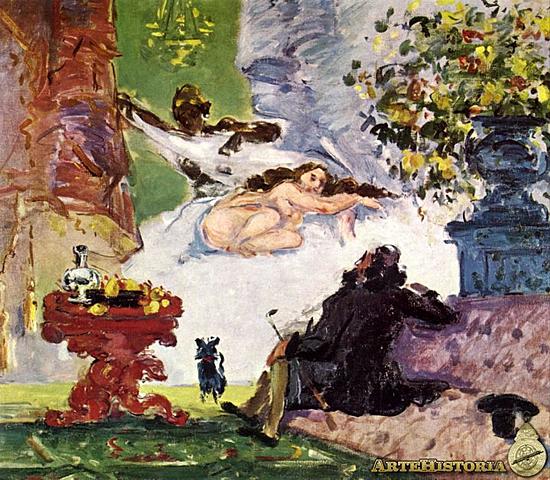 A Modern Olympia Por Paul Cézanne