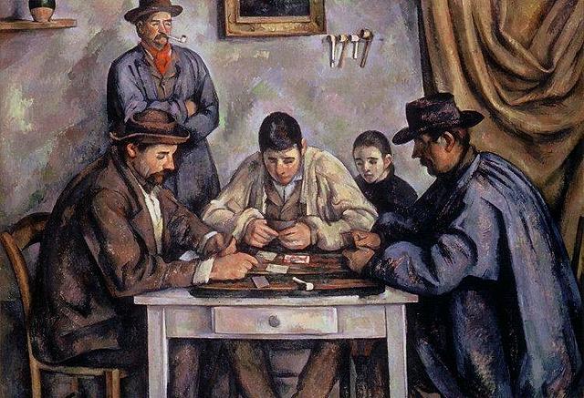 Jugadores de Cartas Por Paul Cézanne