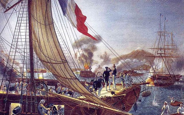 Primera intervención francesa