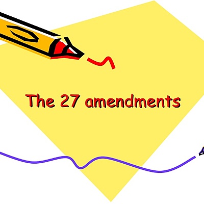 Timeline: 27 Amendments
