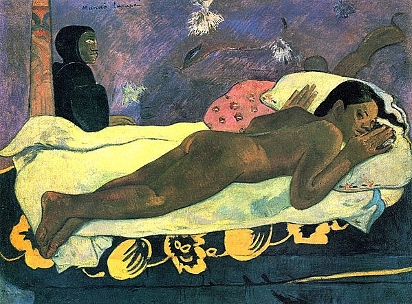 El Espíritu de los Muertos en Vida Por Paul Gauguin