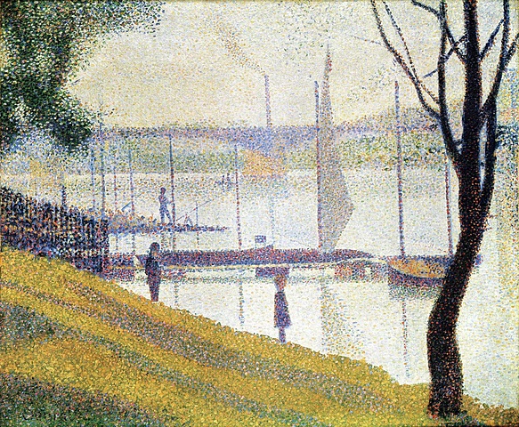 Bridge at Courbevoie Por Georges Pierre Seurat