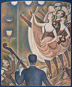 El Chahut Por Georges Pierre Seurat