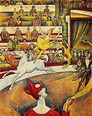 El Circo Por Georges Pierre Seurat