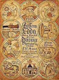 The material of the Eddas