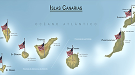 Timeline: Origen de las islas canarias.