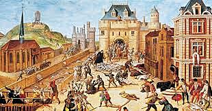 S’inicien les guerres de religió a França