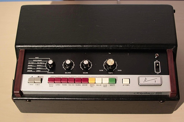 First electronic drum created