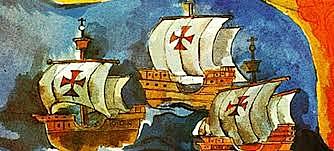 La brújula, la cartografía y las armas de fuego.