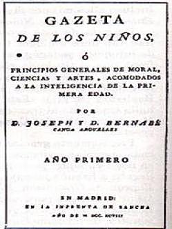 LA GACETA DE LOS NIÑOS (José y Bernabé Canga Argüelles)