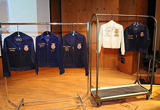 Five FFA jackets are donated to the Smithsonian’s National Museum of American History.