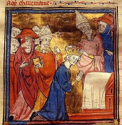 couronnement de Charlemagne