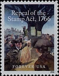 stamp act repealed