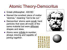 Democritus 460BCE-370BCE