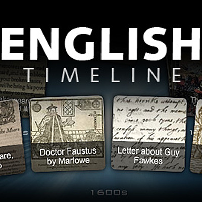 Timeline: History of English Literature.
