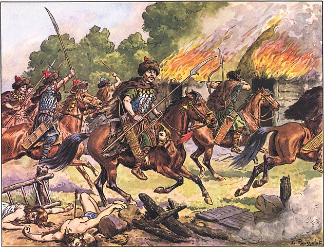 Début des invasions barbares