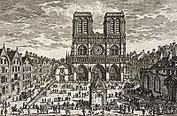 Achèvement de la construction de la cathédrale Notre-Dame de Paris