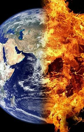 pollution of the planet