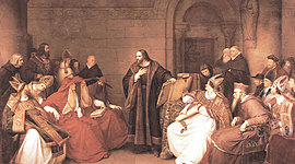 Timeline: Desde el papado de Francia hasta Jerónimo de Savonarola.