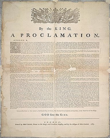 Proclamation of 1763