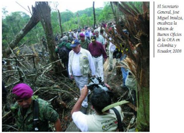 Misión de Buenos Oficios de la OEA en Colombia yEcuador (MIB/OEA)
