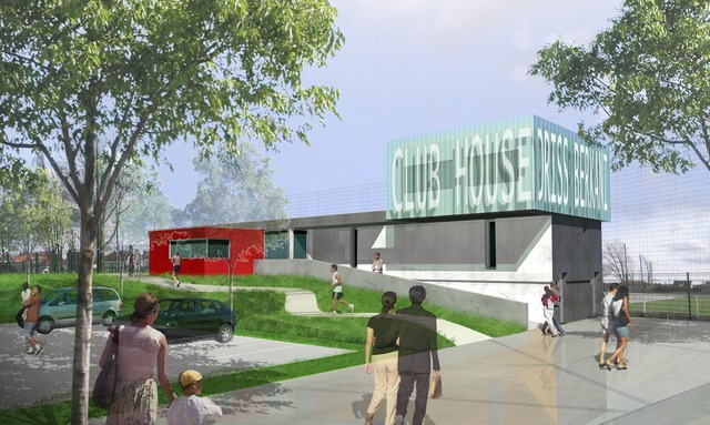 début des travaux logements LMH