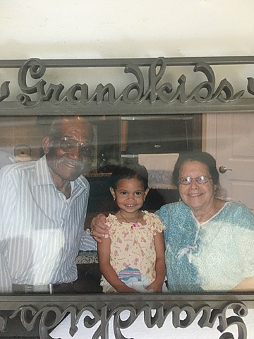 La primera vez mis abuelos mudaron en mi casa