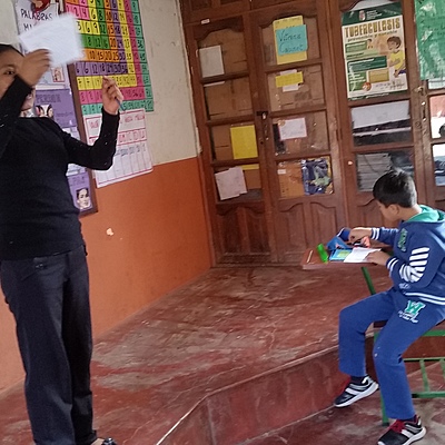 Timeline: LA PRÁCTICA EDUCATIVA COMUNITARIA DEL AÑO 2019 - 2020