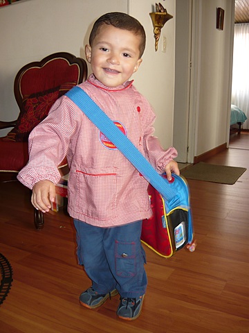 Primer dia en el jardín