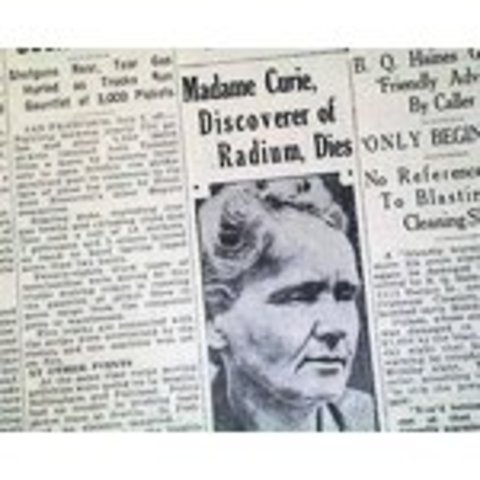 newspapers causing trouble.